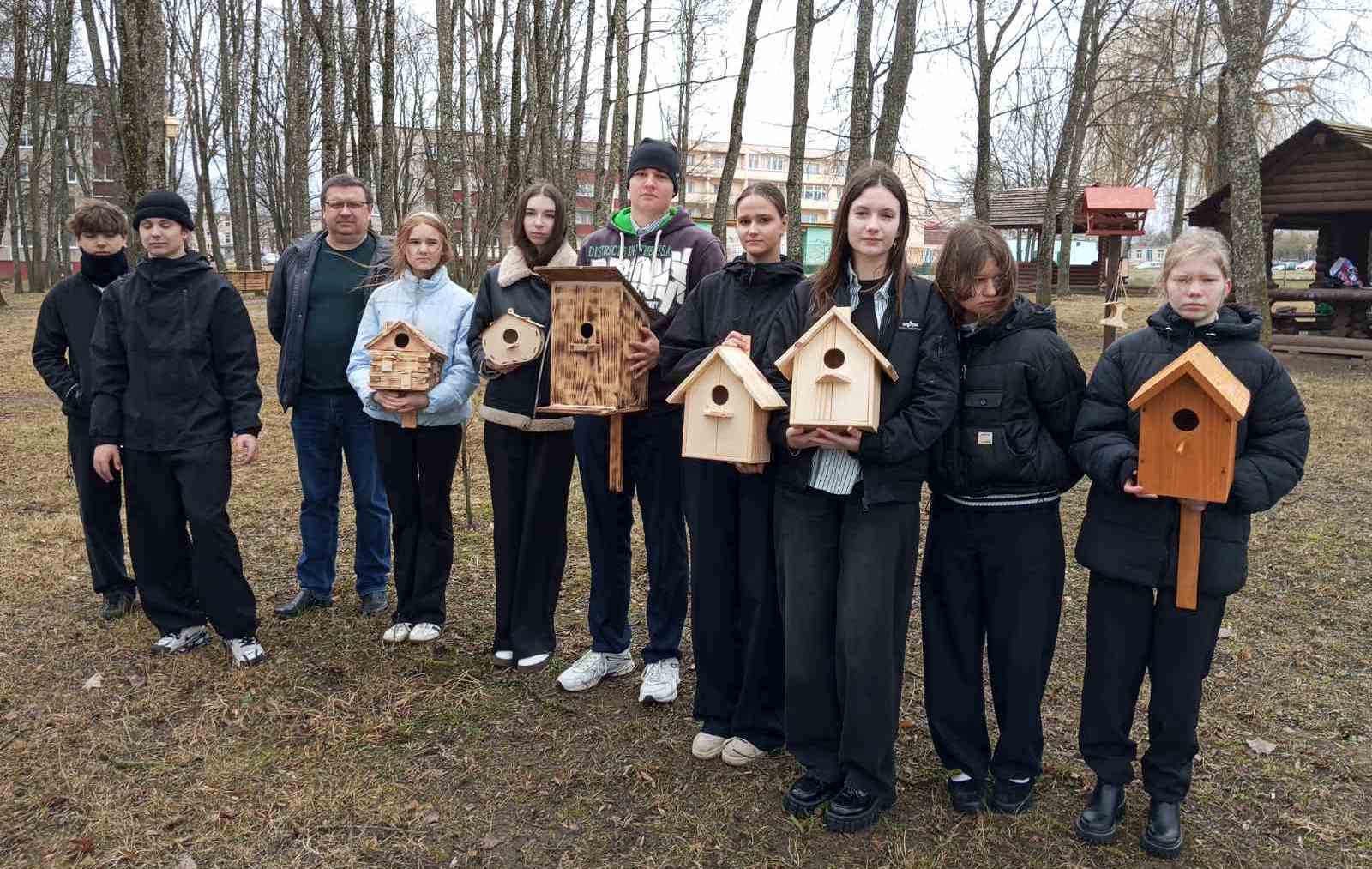 Школьная акция «Домик для птиц»