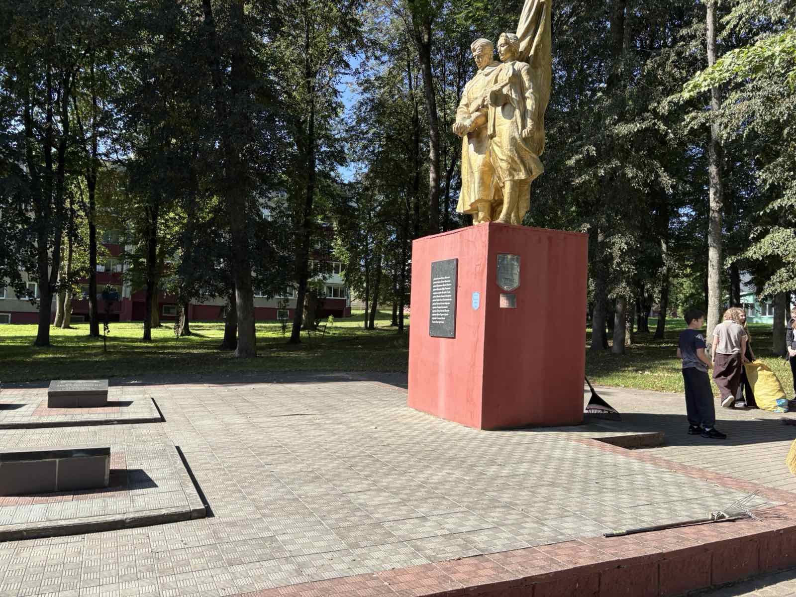 Учащиеся школы приняли участие в акции «Память»