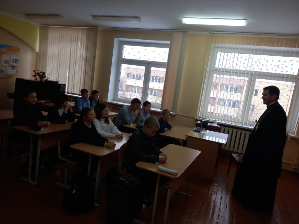 Встреча с настоятелем храма г. Дятлово Иереем Иоанном Киселем
