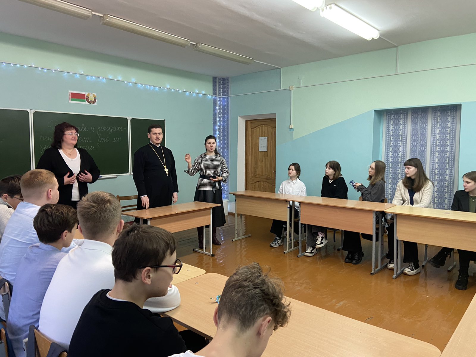 Встреча с настоятелем храма г. Дятлово Иоанном Киселем