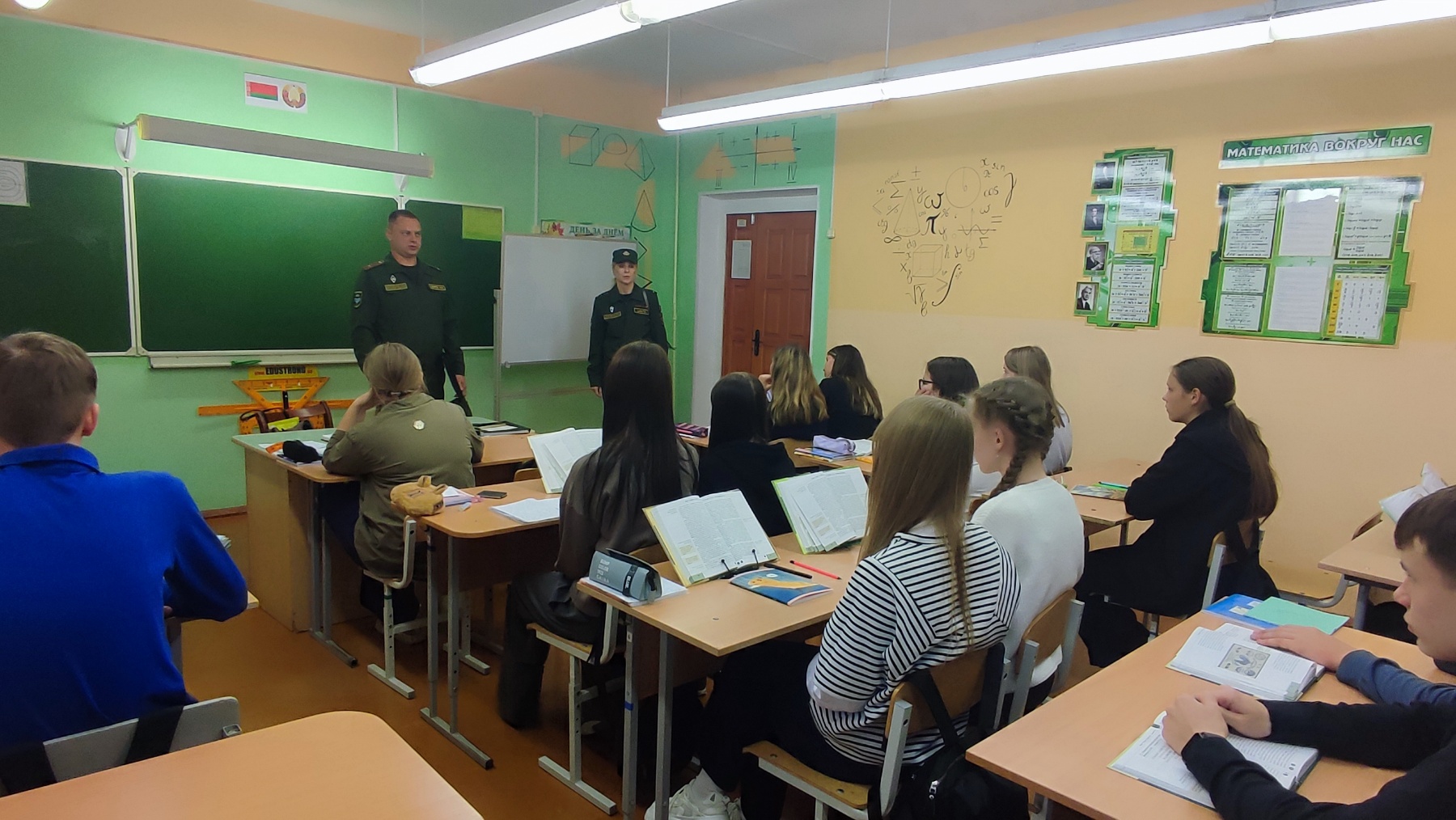 Профориентационная встреча с представителями войсковой части