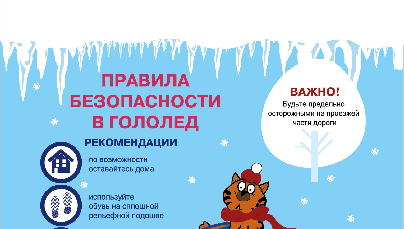 Как не упасть в гололед