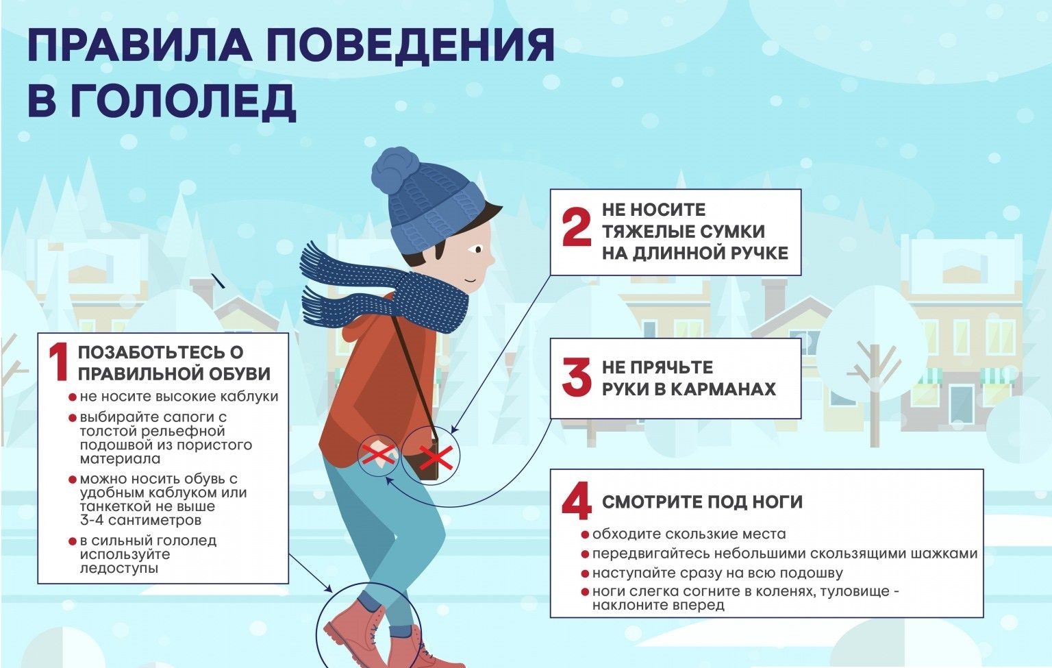 Осторожно, гололёд!